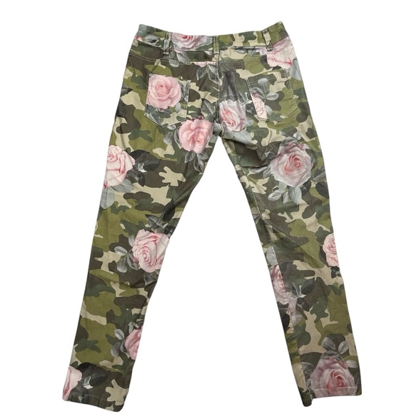 Brand‎ Bazaar Floral Camo Pants Size Large - Picture 3 of 9